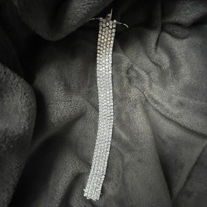 New Years Eve flash! 7” 925 bracelet…5 rows of bling